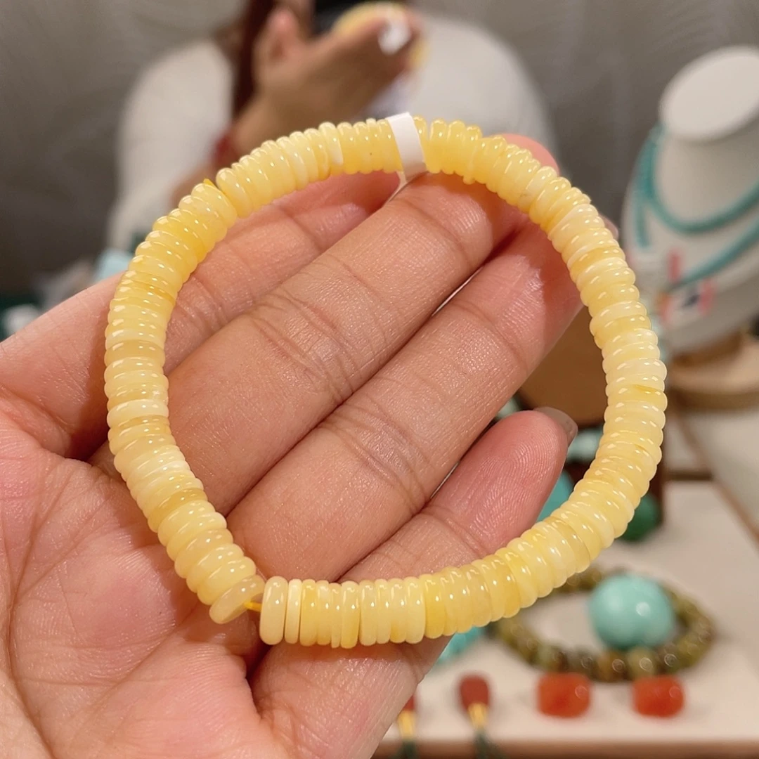 蜜蜡未镶嵌裸石蜜蜡药片卡6+