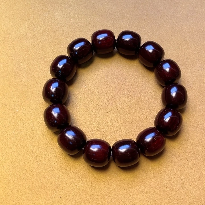 小叶紫檀手串/手链1.5*1.5老型高油高密带星手串