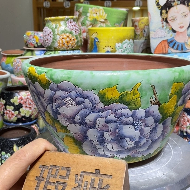 景德镇艺术手绘作品