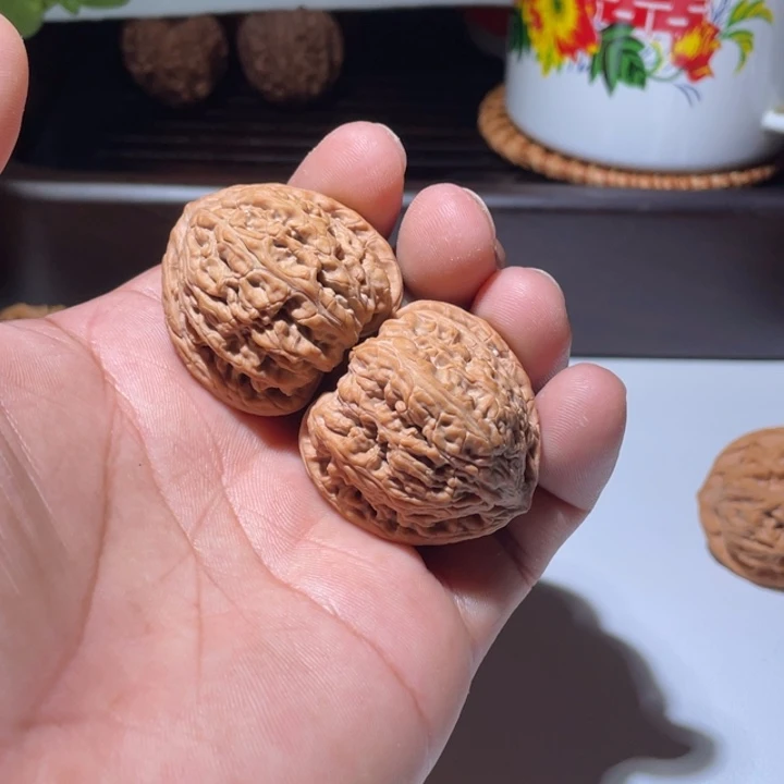吊坠文玩核桃密纹 微色差