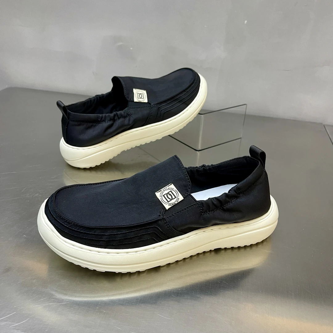 2025升级夏季款时尚运动网布面透气宽松轻便休闲男士休闲布鞋9058