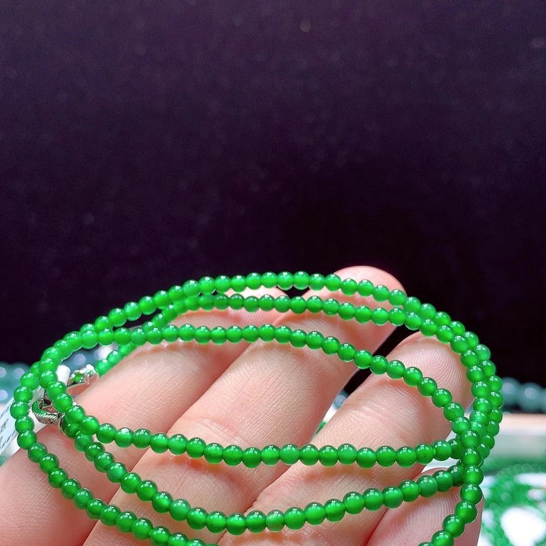 翡翠手链未镶嵌项链