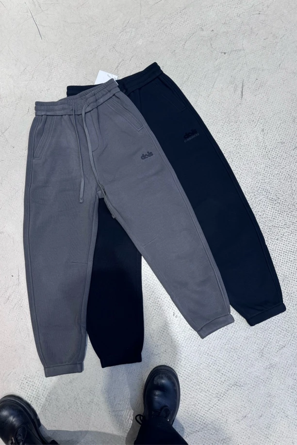 （捡漏）加厚收口针织加绒休闲裤