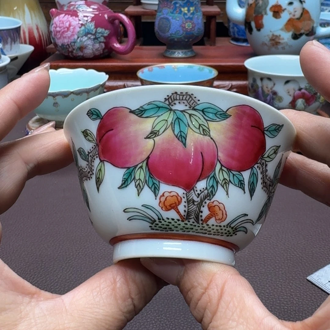 瓷片景德镇仿古手工制作精品展示