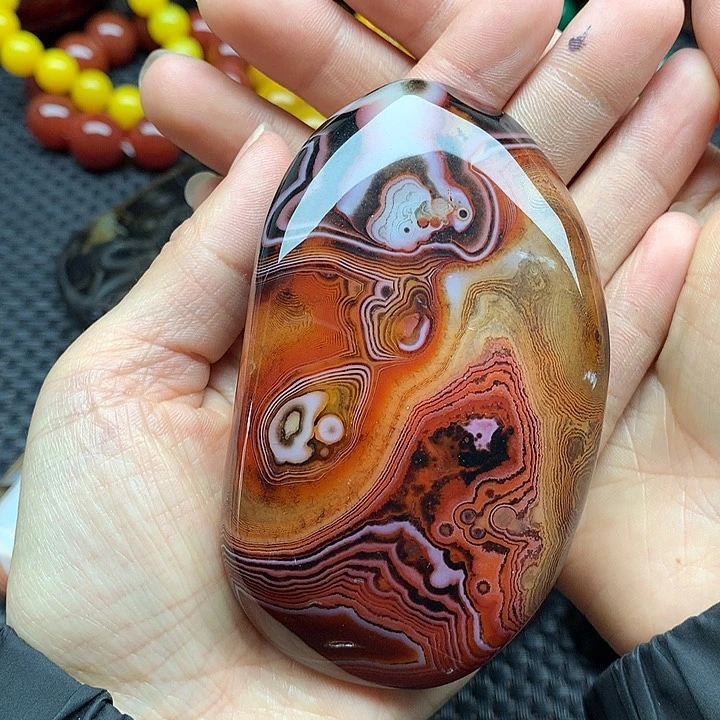 玛瑙/玉髓玛瑙未镶嵌开*哥