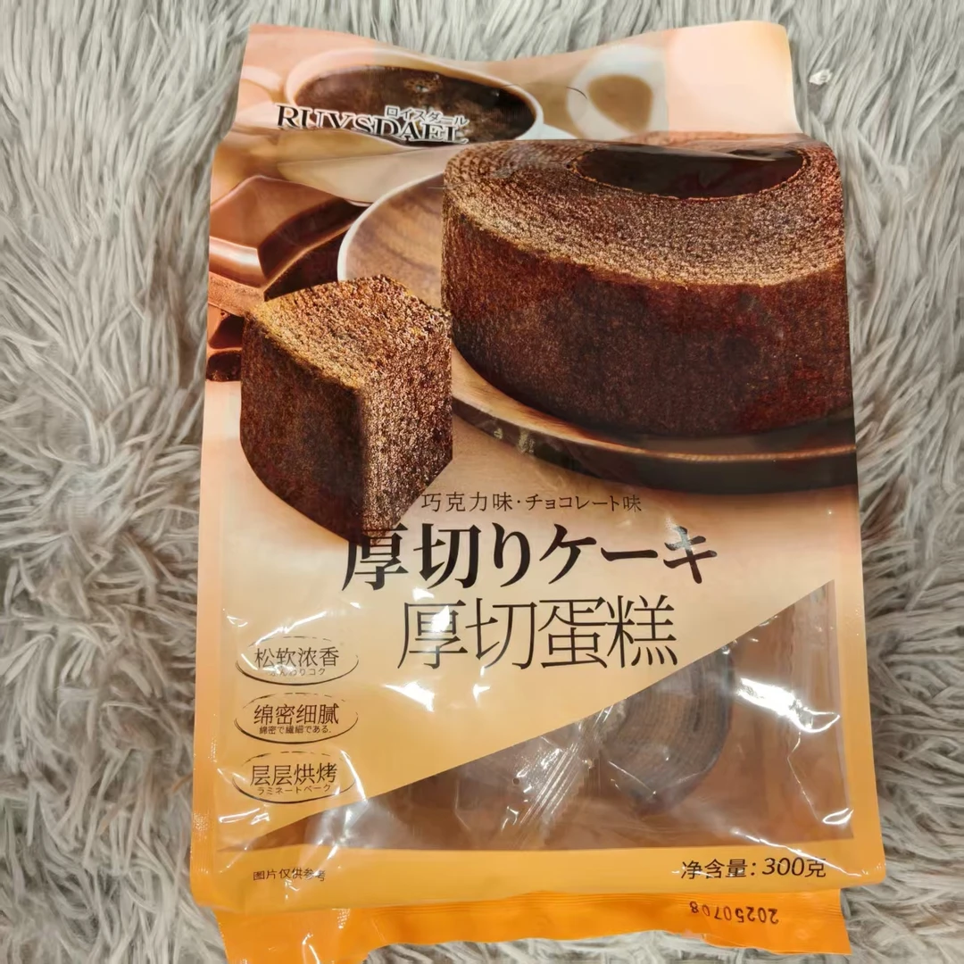 厚切年轮蛋糕（巧克力味）松软浓香下午茶小点心