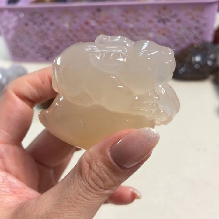 玛瑙/玉髓未镶嵌吊坠(不含链)