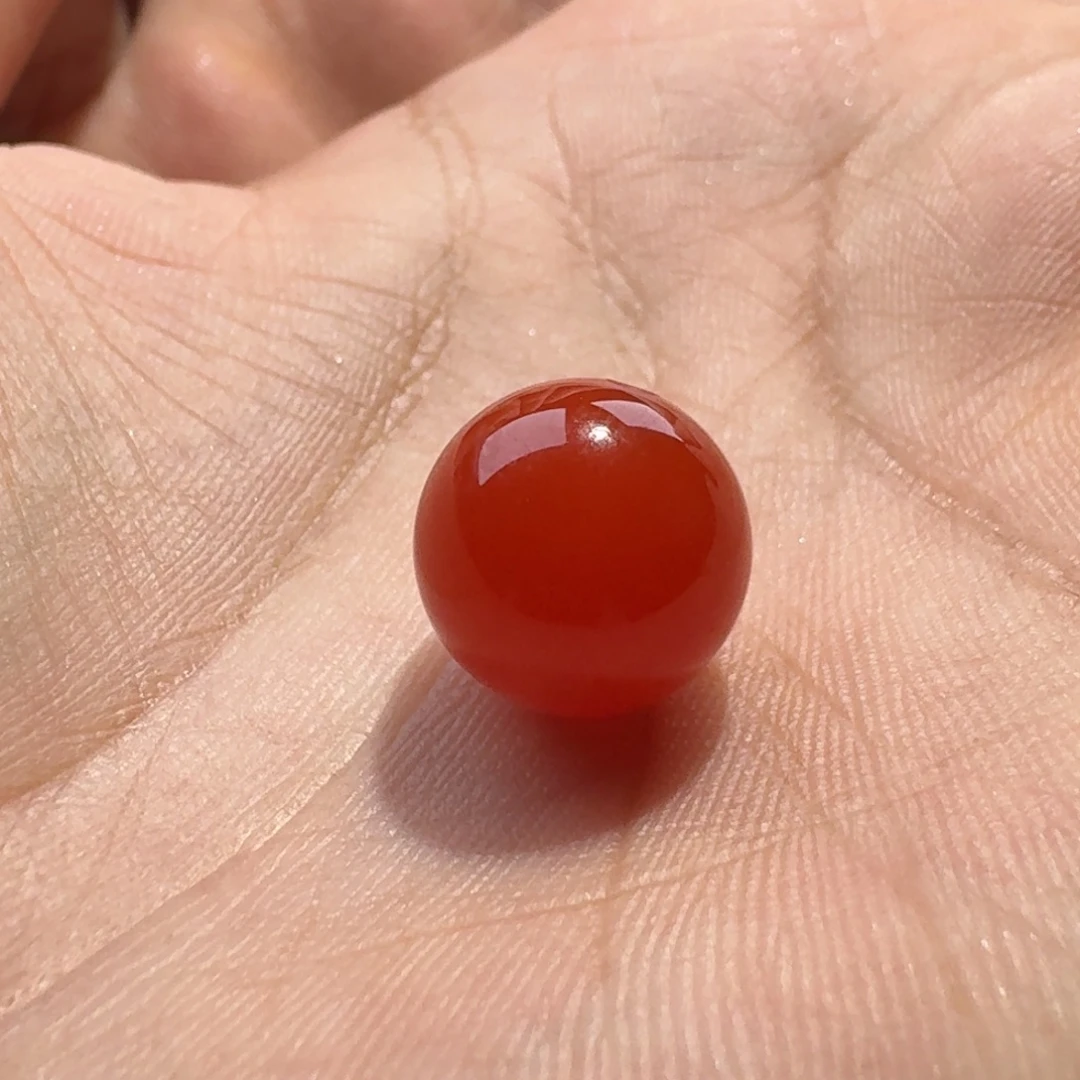 南红玛瑙未镶嵌圆珠12.1