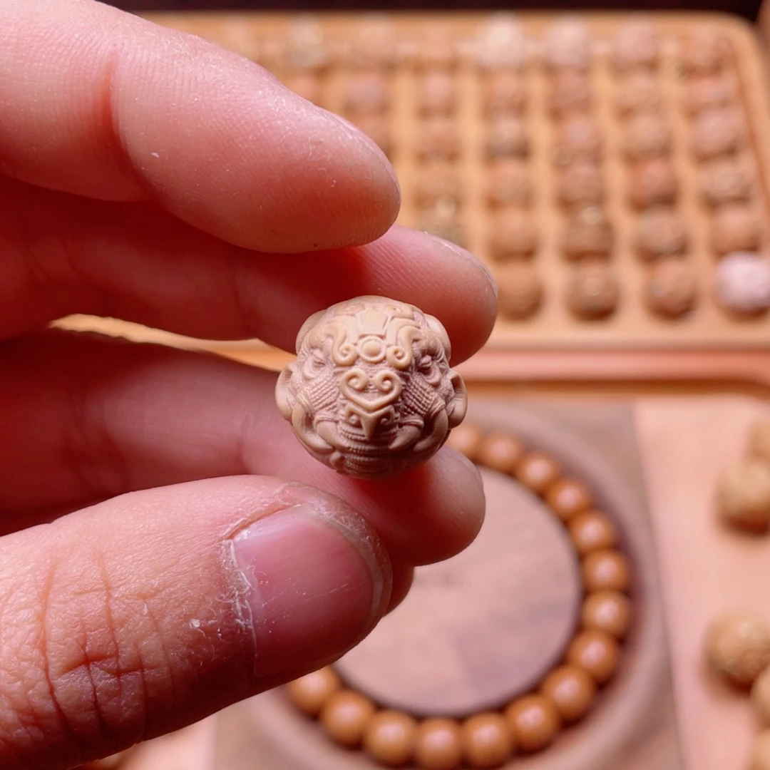 猴头核桃手串?****时猴头核桃六牙象神