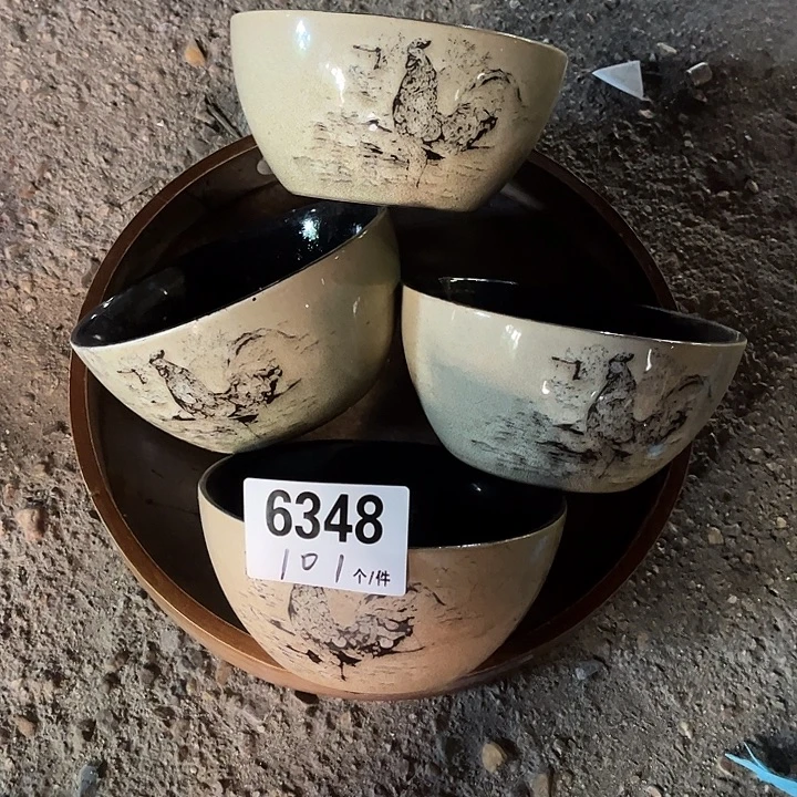 搪瓷微瑕外贸餐具6348