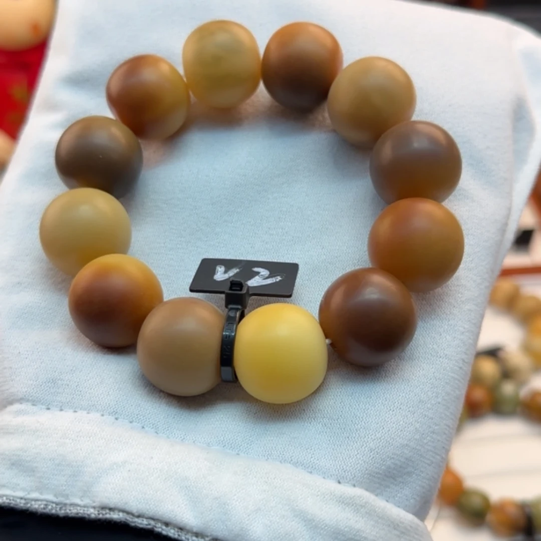 菩提根/象牙果手串卡23苹果干磨微瑕