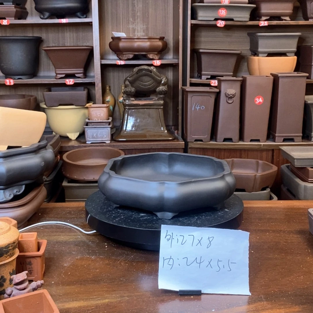 紫砂花盆紫砂花盆