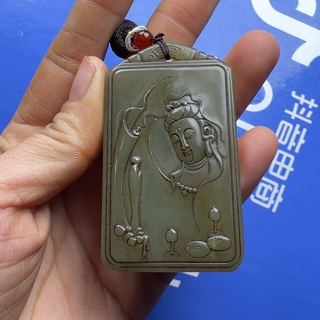 和田玉挂件未镶嵌哆*佩