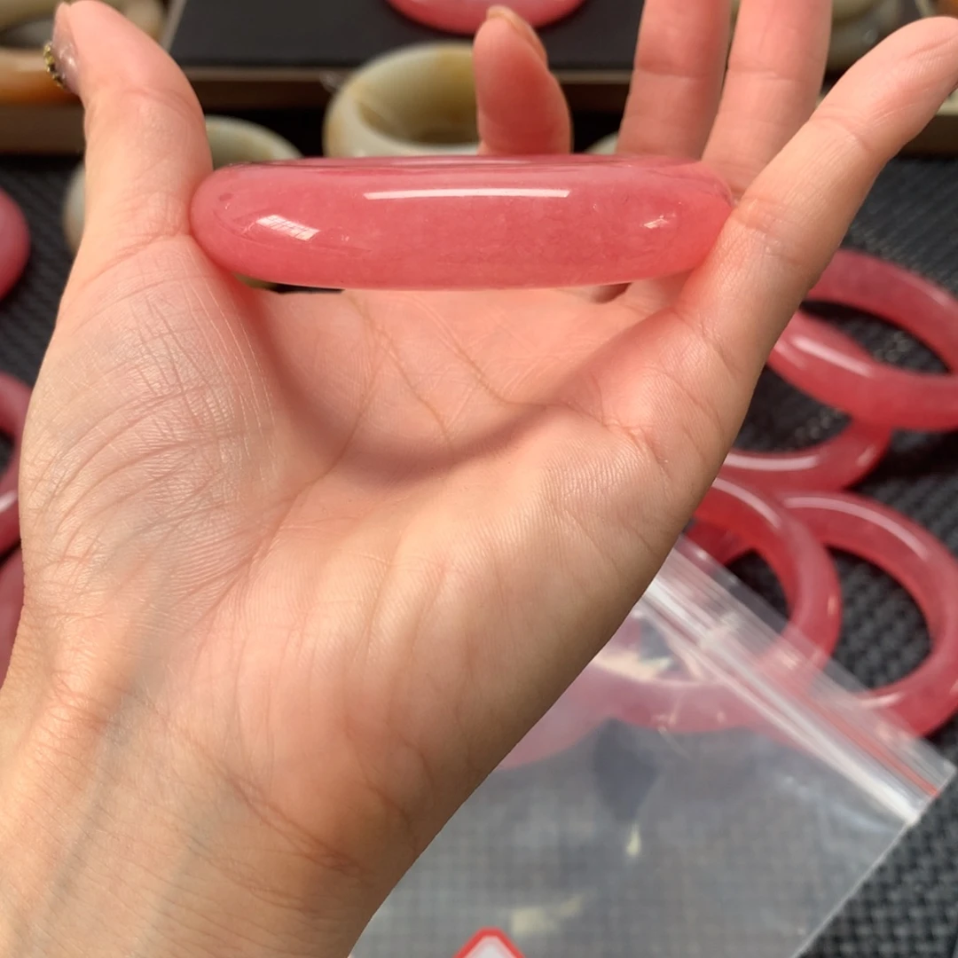 2***夜石英岩玉合金手镯