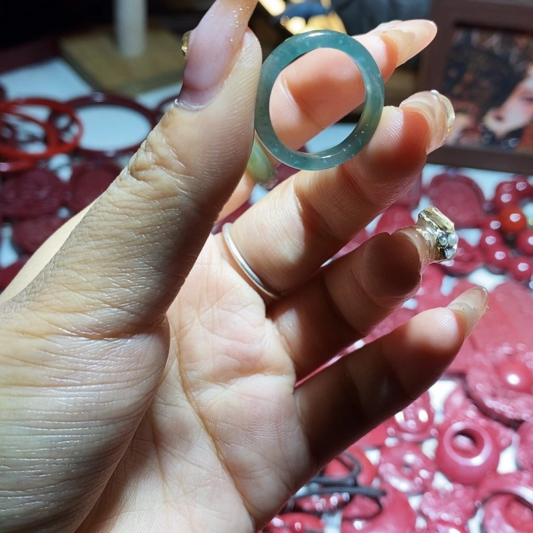 天然辰砂朱砂戒指