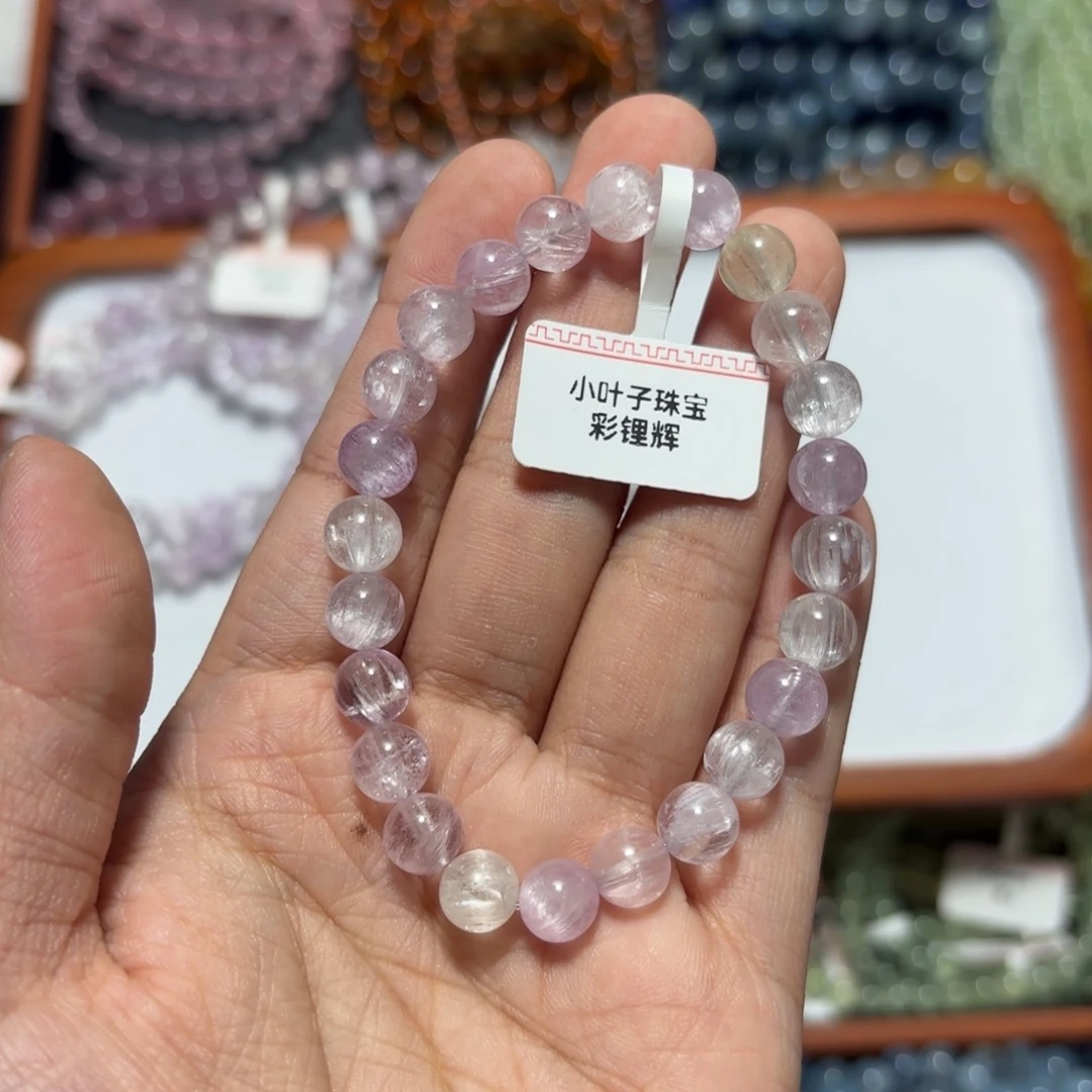 水晶手链未镶嵌?****¹7mm 彩锂辉 拍十单一条