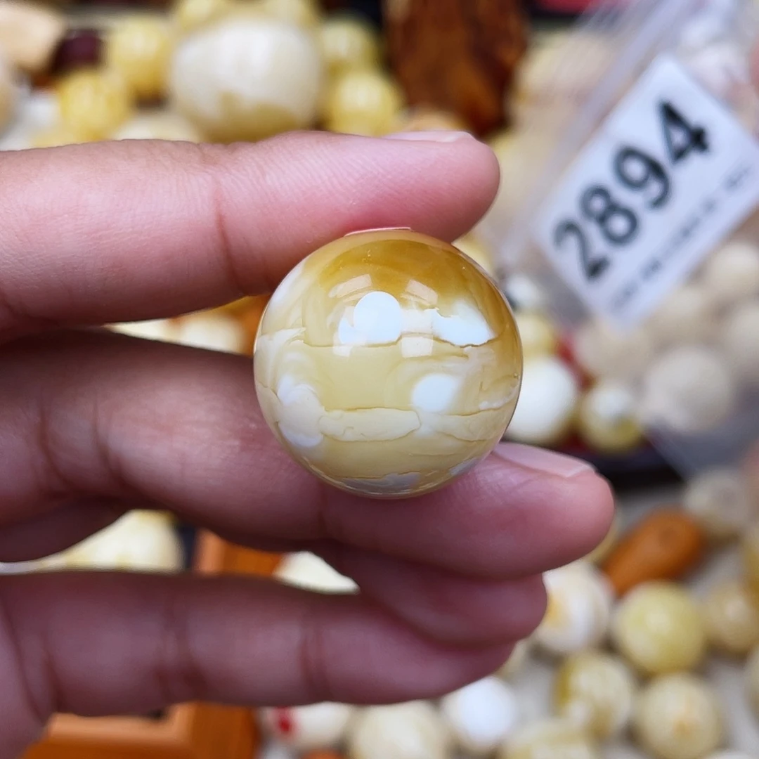 蜜蜡未镶嵌珠宝奇石粉沙眼23