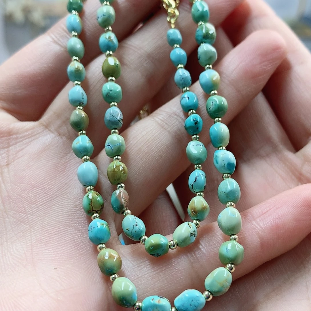 未镶嵌绿松石珠宝奇石