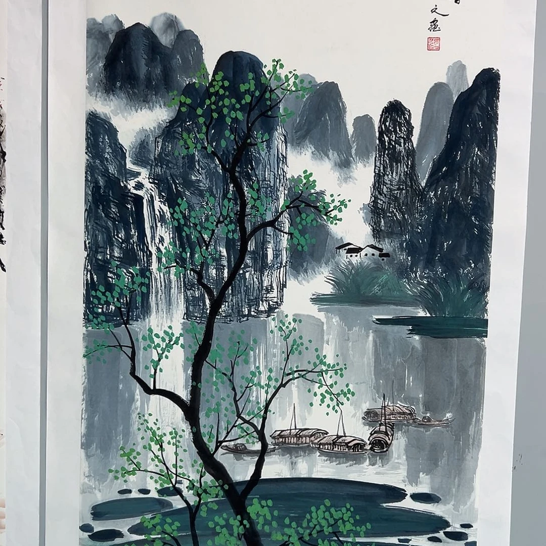 国画W精品国画作品