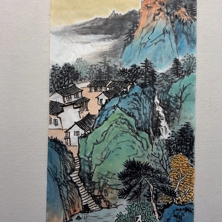 国画郑炳林国画作品