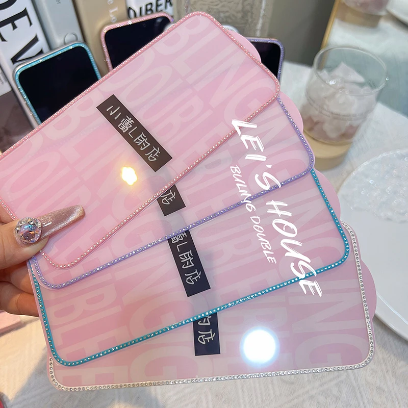高级钻石钢化膜适用苹果iPhone16Promax防摔防偷窥高清镶钻贴钻15