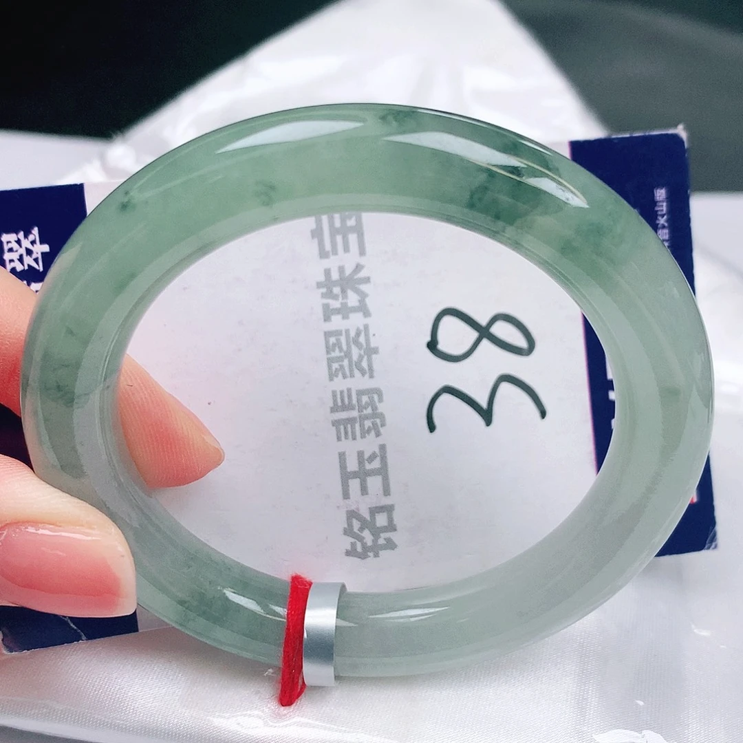 翡翠未镶嵌手镯缅甸天然a货翡翠手镯