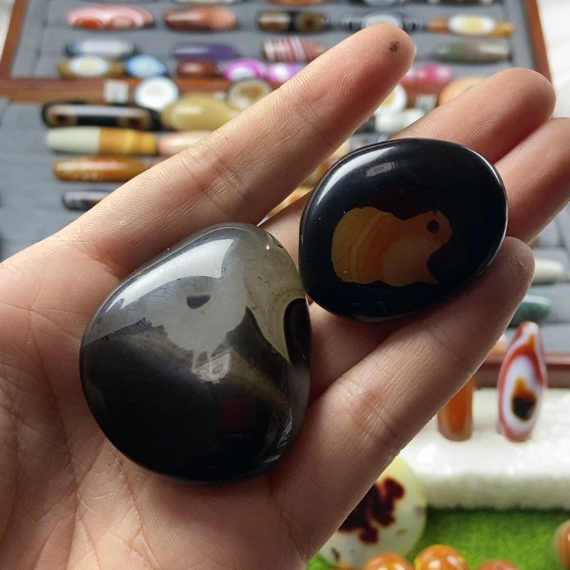 【闪购商品】玛瑙/玉髓颈饰未镶嵌人*