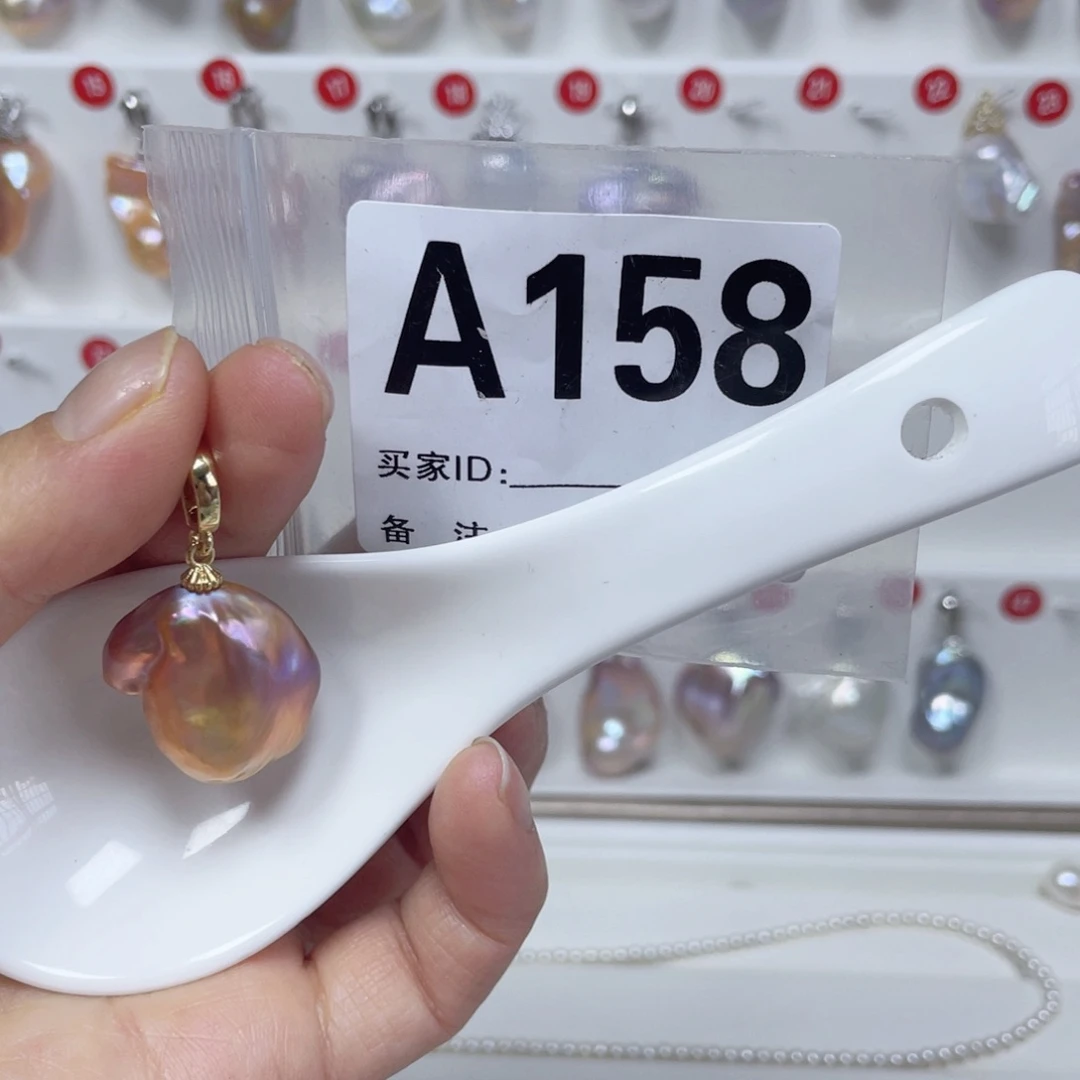 淡水珍珠巴洛克银S925镶嵌