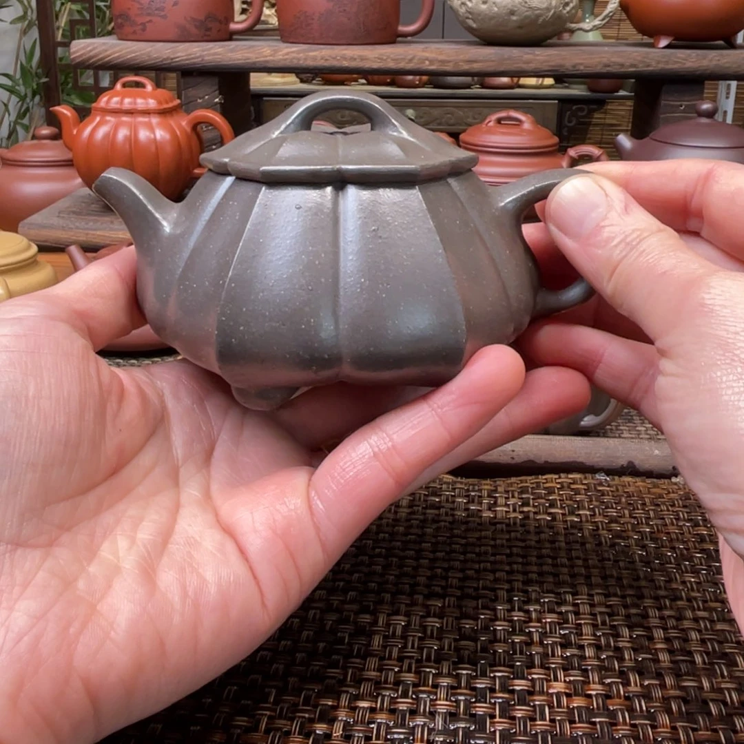 茶壶紫砂宜兴原矿紫砂手工制165