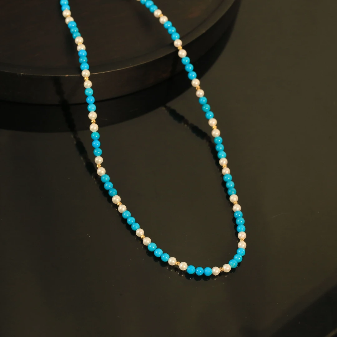 18K美松珍珠项链约3.5mm-YY0060BJH