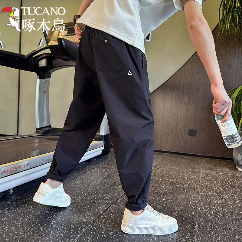 TUCANO/啄木鳥2025新款男三角标软壳防风徒步登山休闲机能工装裤