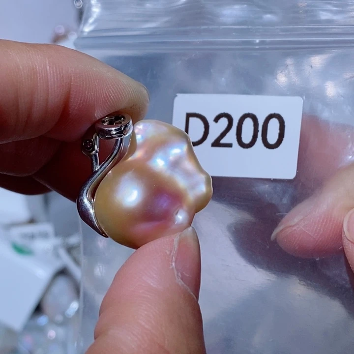 银S925镶嵌淡水珍珠其他A****s