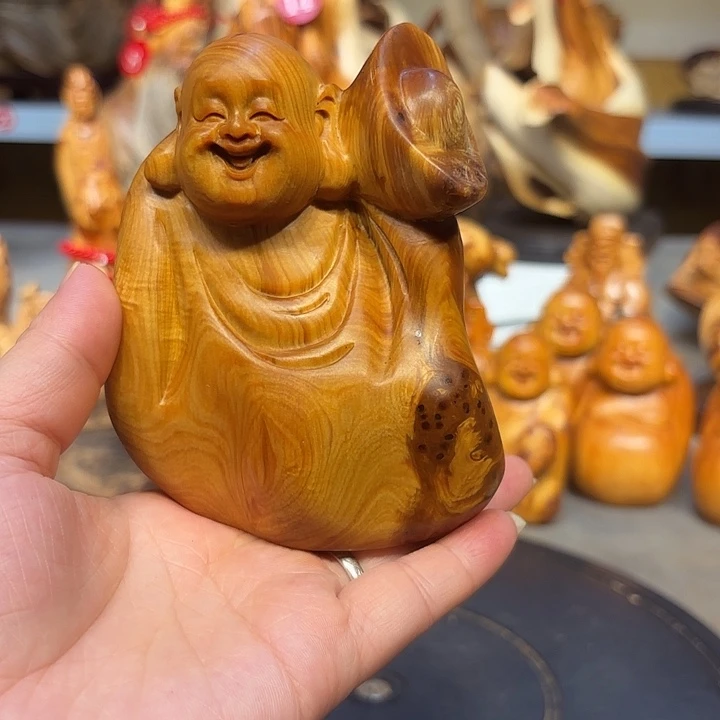 柏木太行崖柏弥勒佛瘤疤