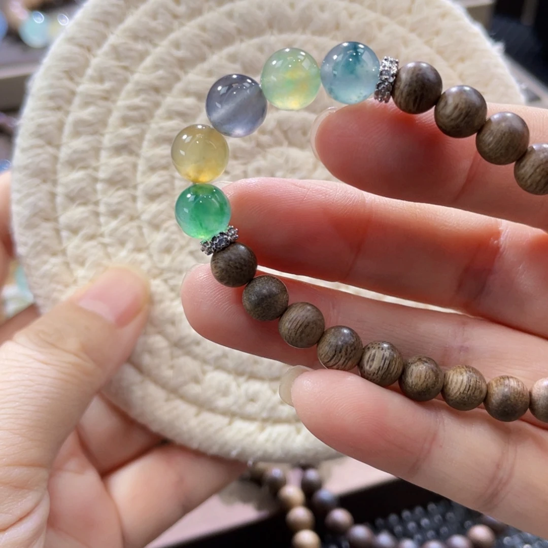 翡翠未镶嵌手链卡8