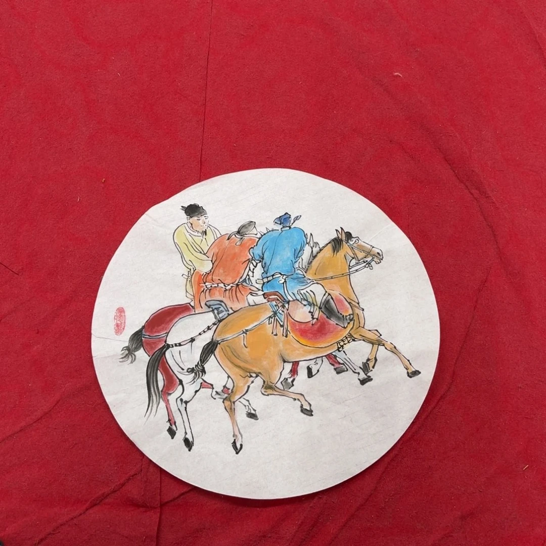 用***7国画花鸟等图案为一体的