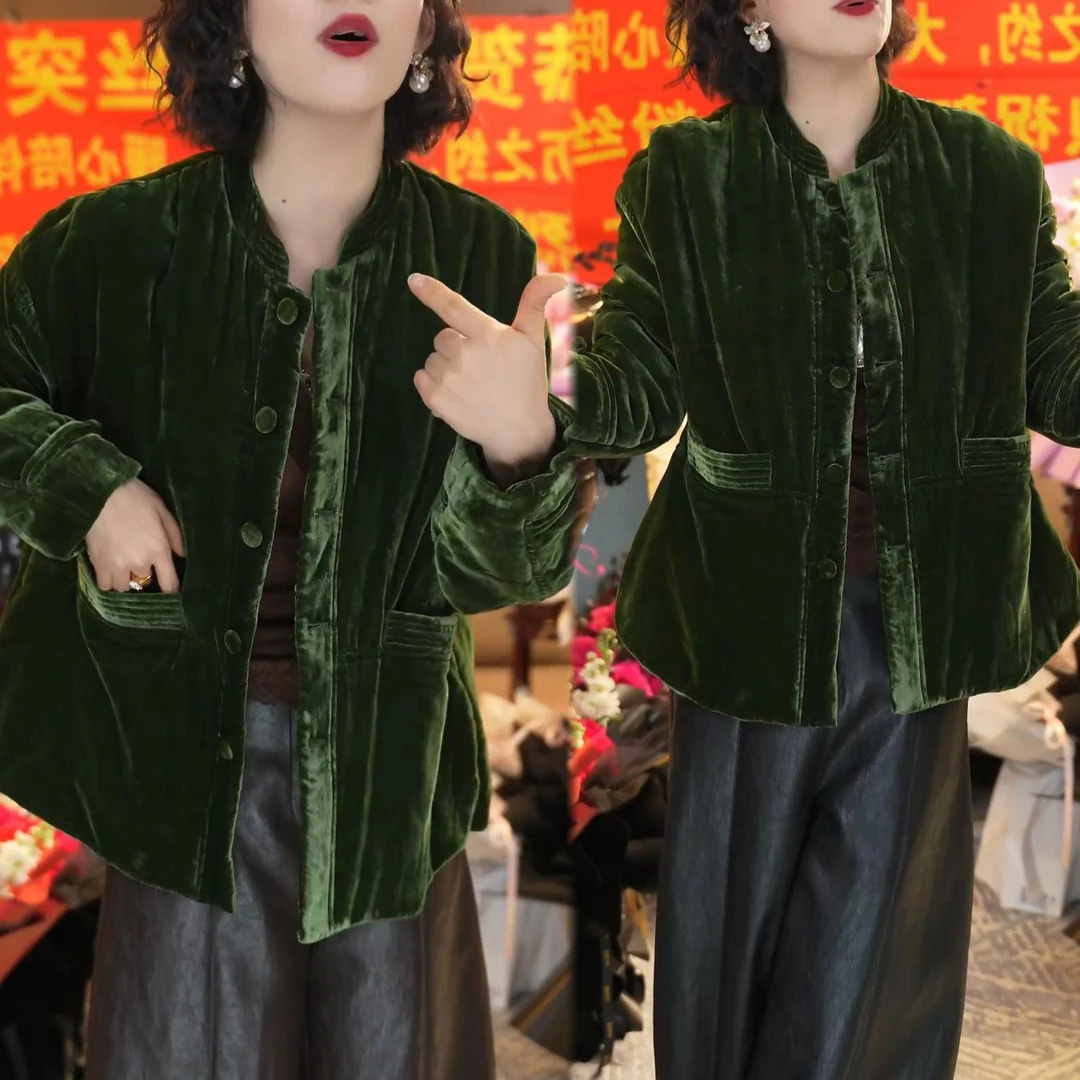 气质显瘦纯色短外套女2025冬季新款时尚洋气设计感单排扣休闲上衣