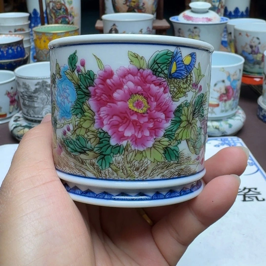 景德镇手工手绘展示