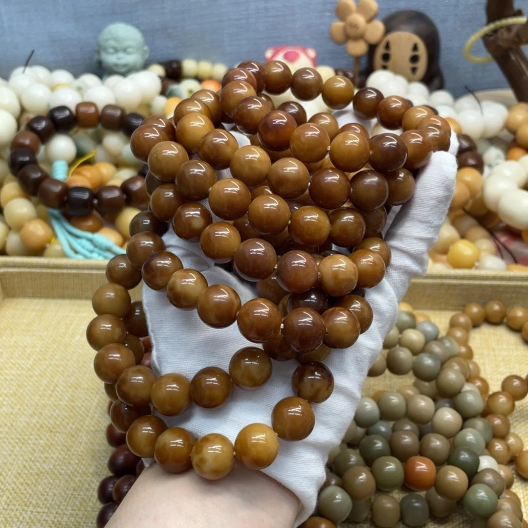 菩提根/象牙果吊坠14+水磨玉化油膏苦咖啡福利一锅333