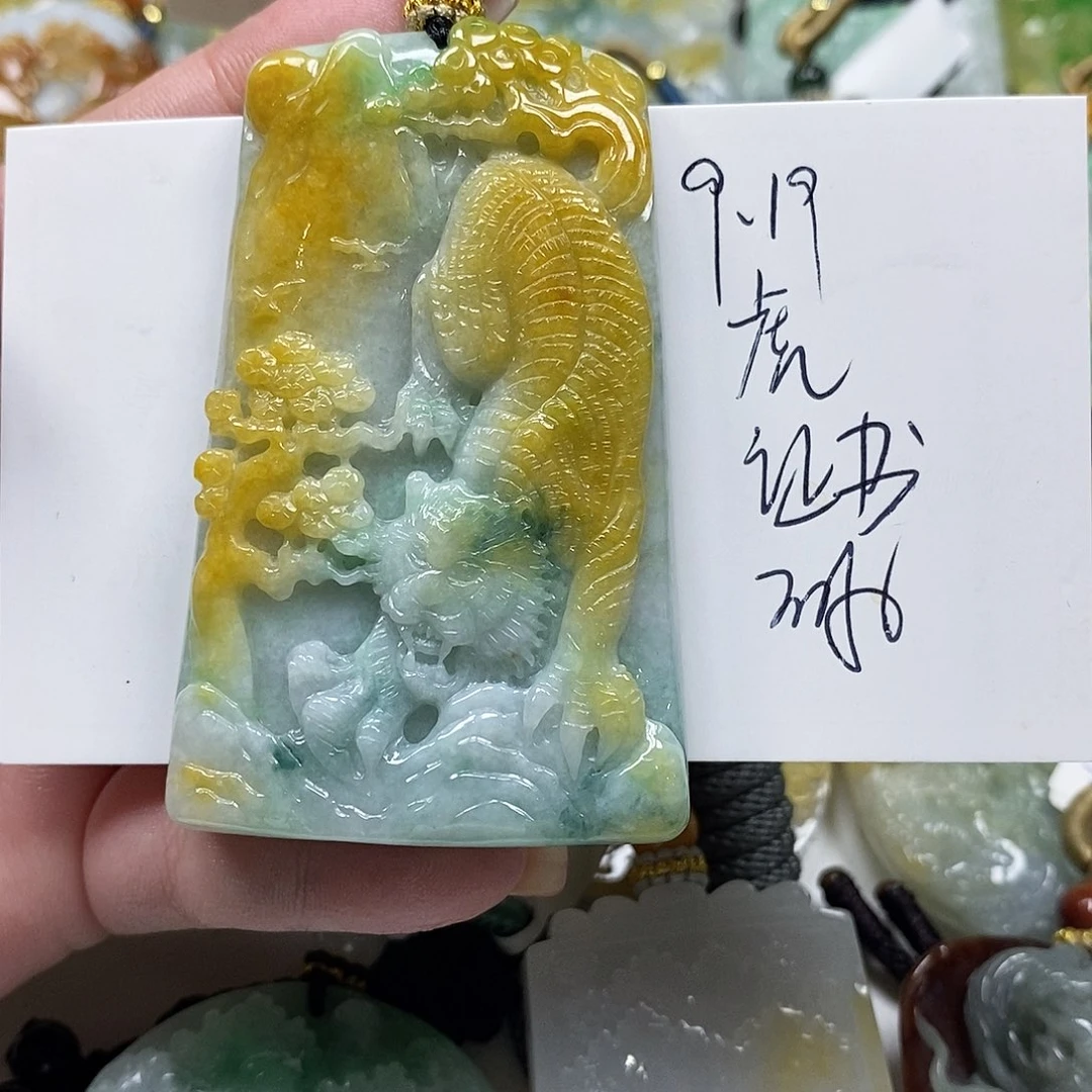 p***a颈饰未镶嵌翡翠翡翠