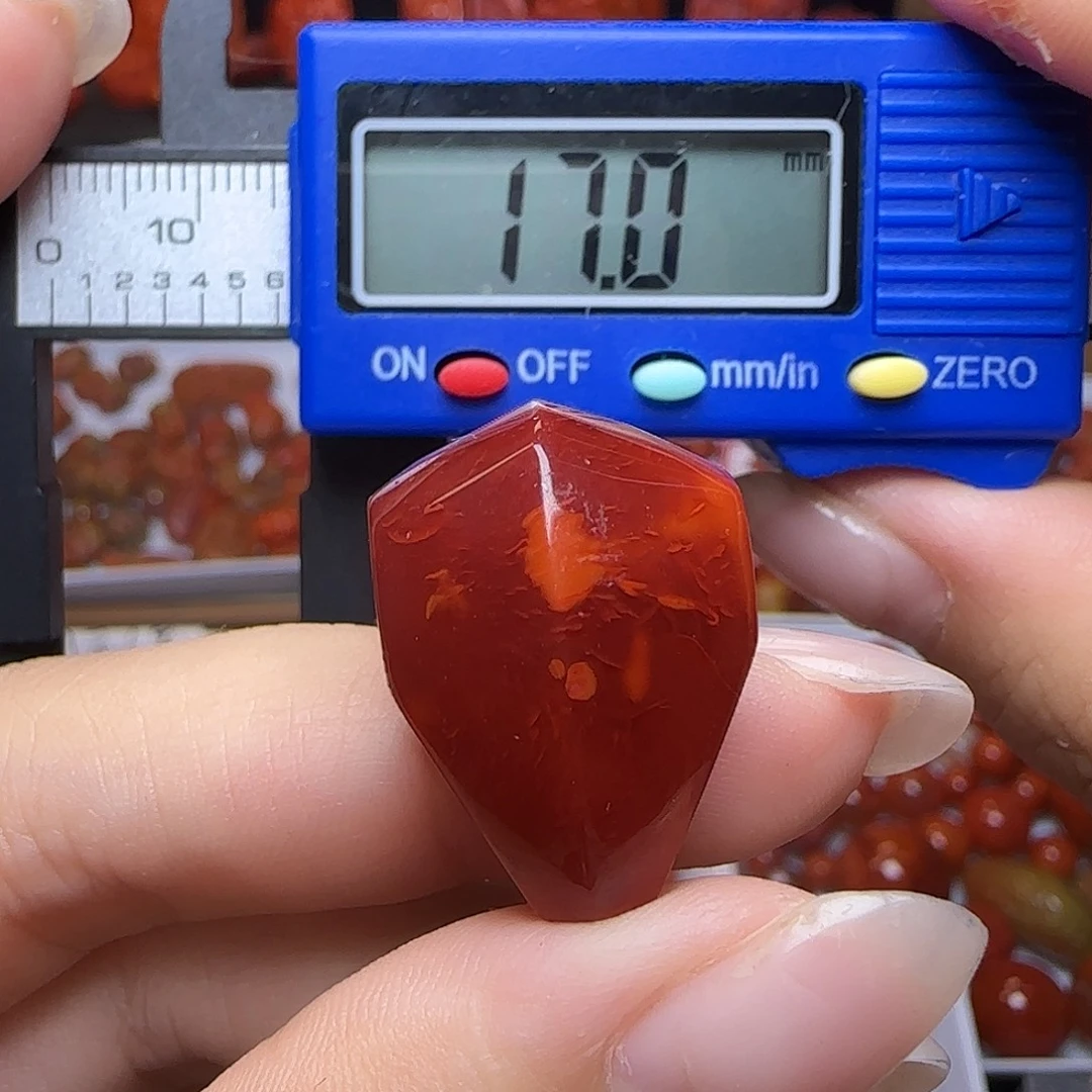 南红玛瑙未镶嵌吊坠(不含链)