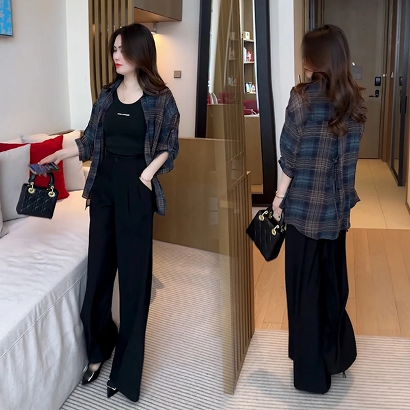 春季轻奢小个子气质显瘦薄款衬衫时尚洋气设计感上衣