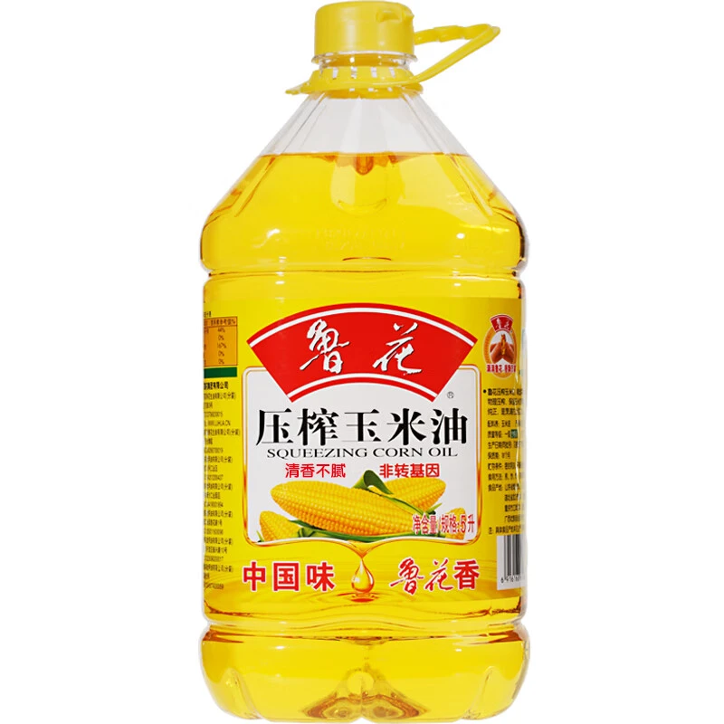 鲁花压榨玉米油5L