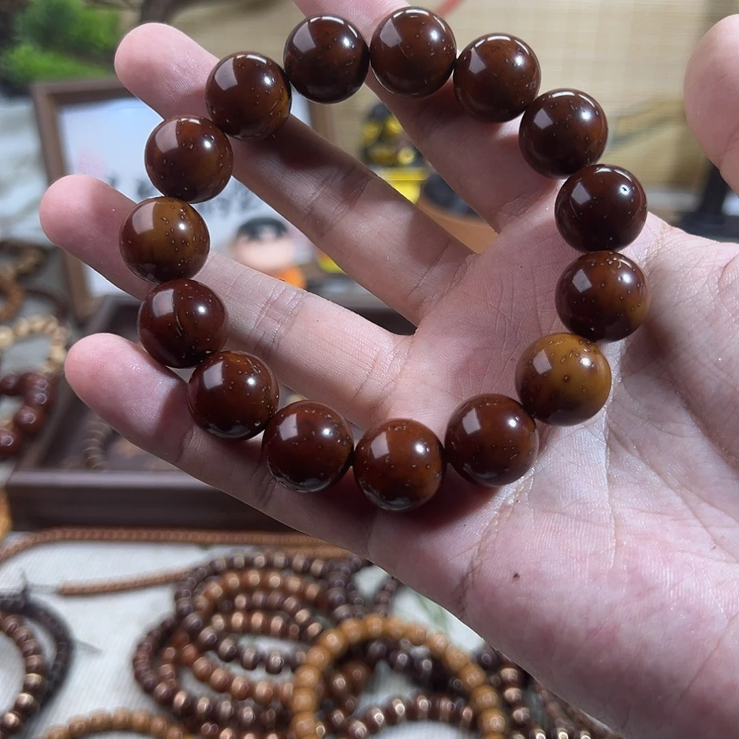 紫金鼠手串紫金鼠光珠