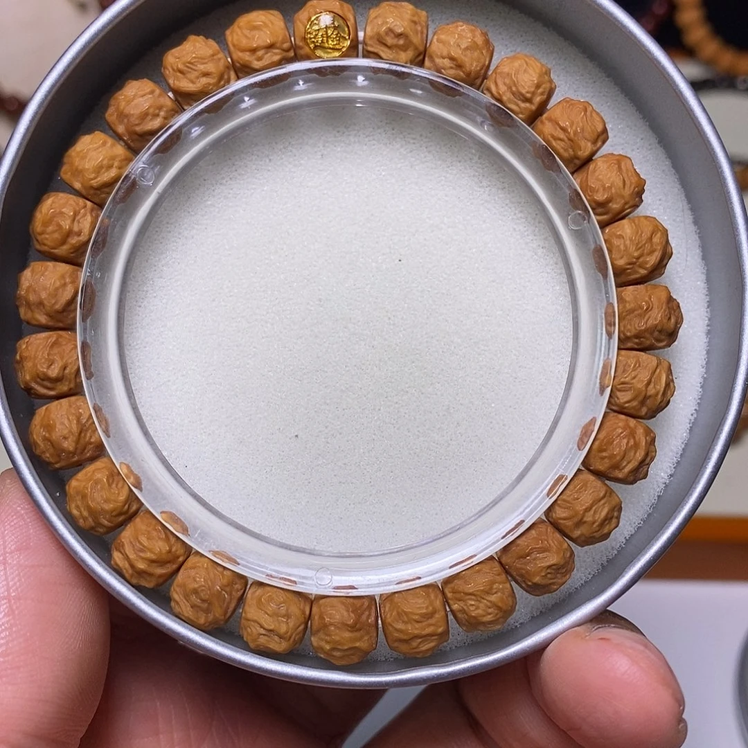 猴头核桃手串金标龙蛇之变尺寸9+全品精工