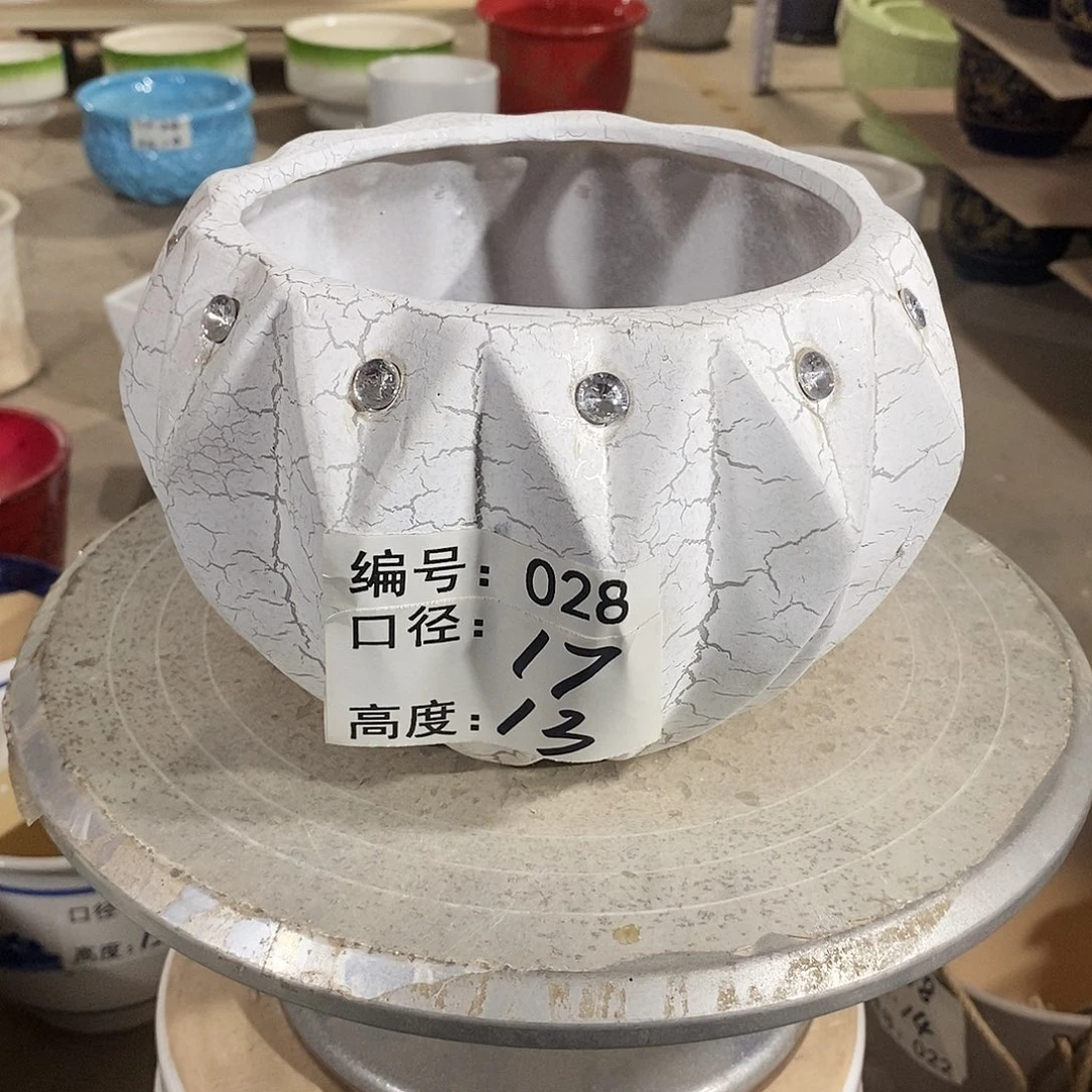 【闪购商品】陶瓷微瑕花盆-028-1个