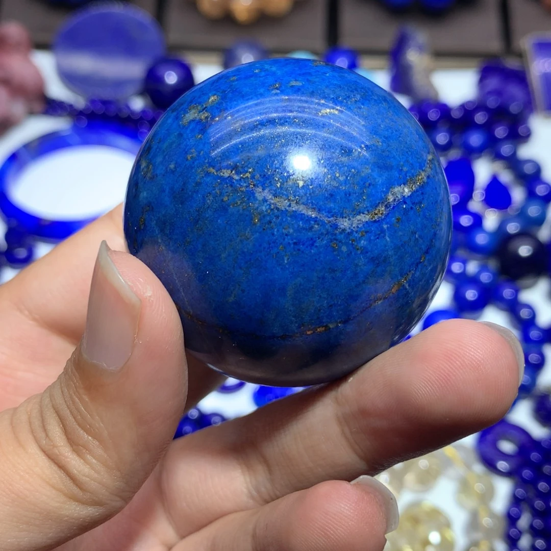 阅***影未镶嵌青金石摆件摆件