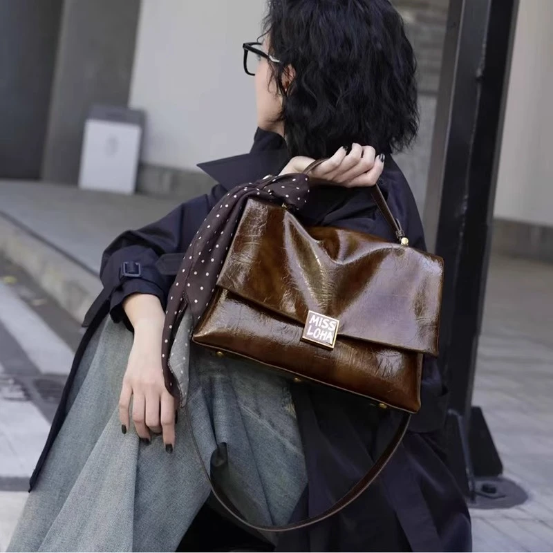 新款百搭女士韩版手提包休闲包斜挎包大容量女包（3965）肩包