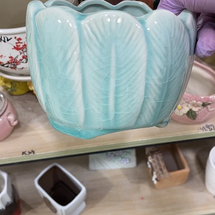 红陶陶瓷花盆凑12米包邮