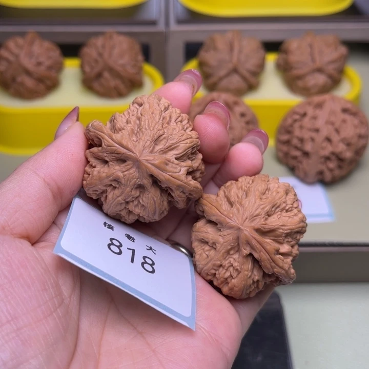 文玩核桃把件粗筋38.818