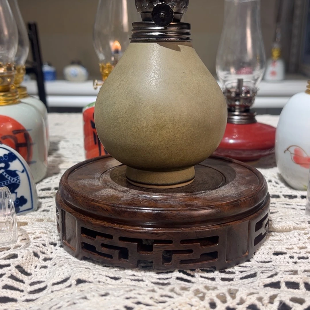 摆件景德镇陶瓷香薰灯